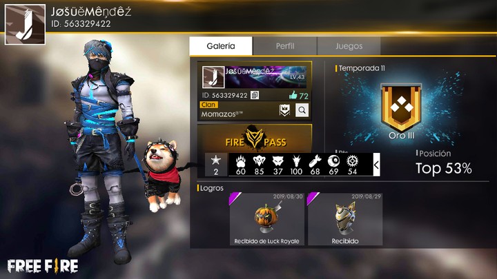 RANGO FREE FIRE