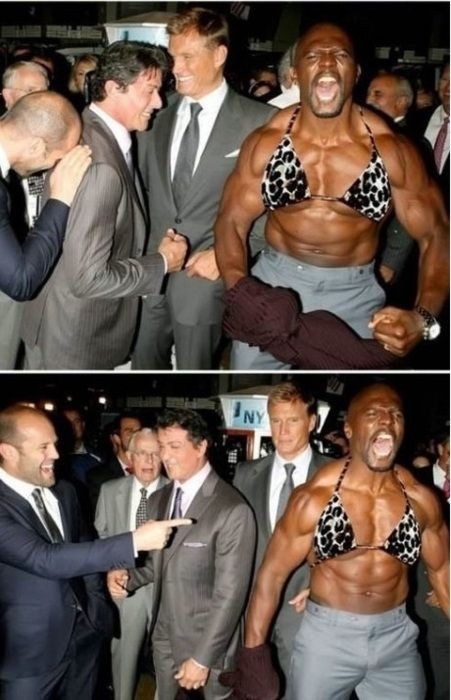 syl Jason temper while seeing Terry on bra !!