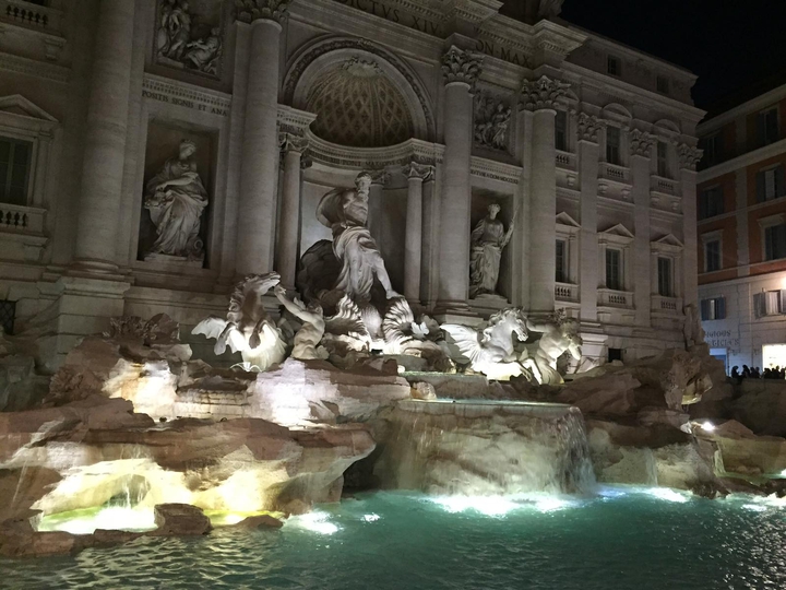 Trevi fountain