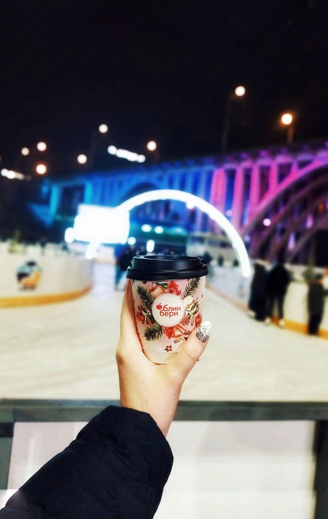 Coffee on the rink