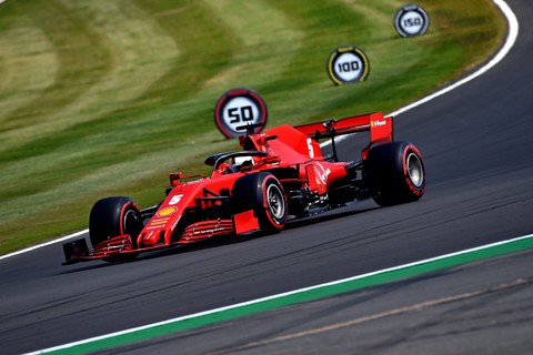 F1 70th anniversary 2020, Sebastian Vettel, Ferrari