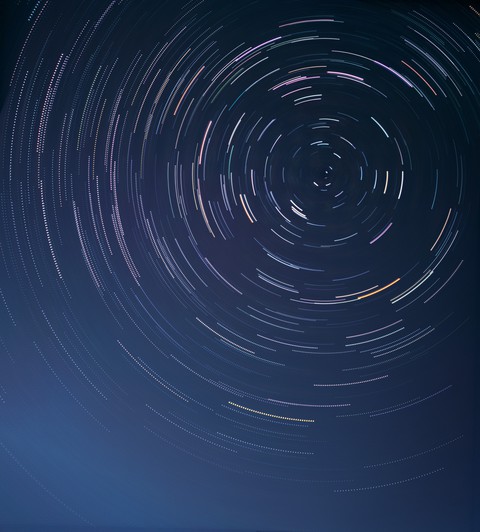 star trails