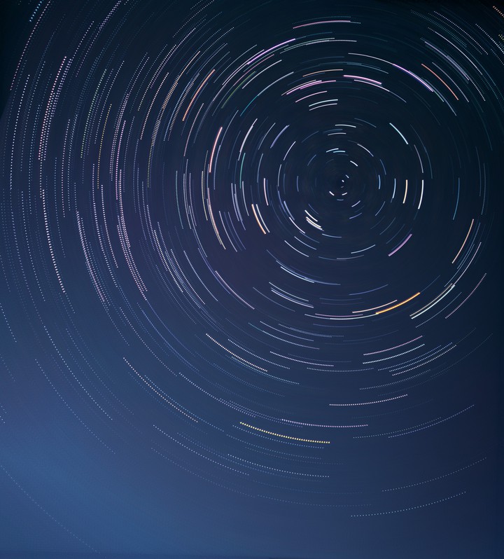 star trails