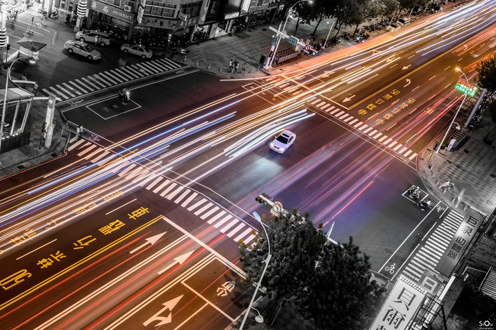 colorful street