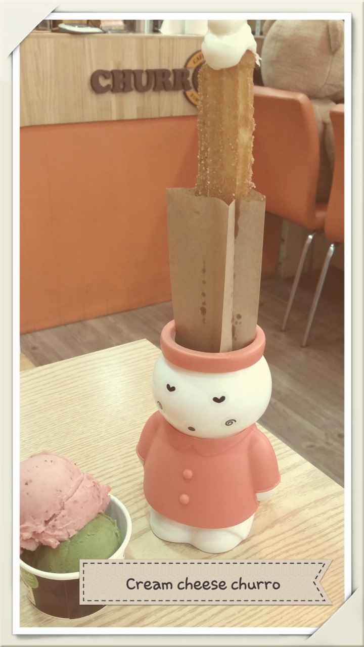 Cream cheese churro