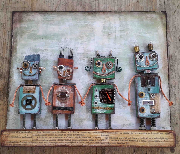 robot family