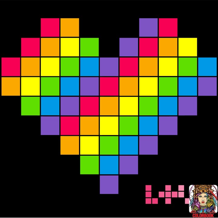 Rainbow Heart