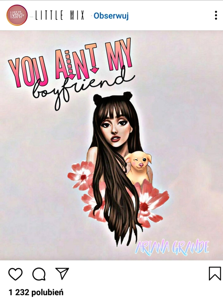 Ariana Grande and Little mix Instagram edit