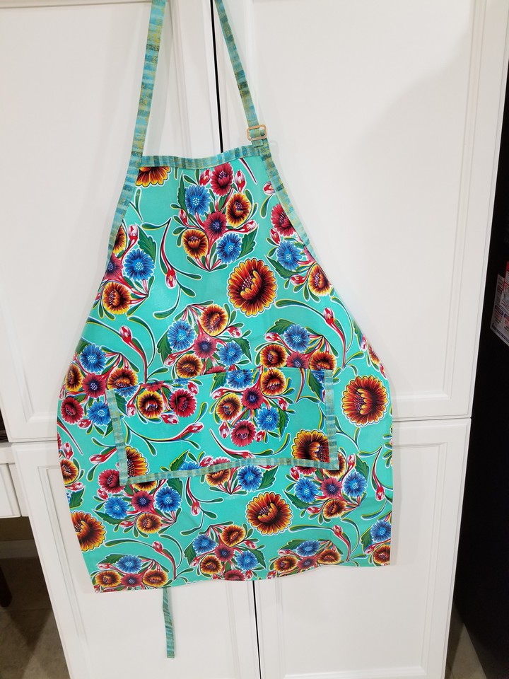 oil cloth apron