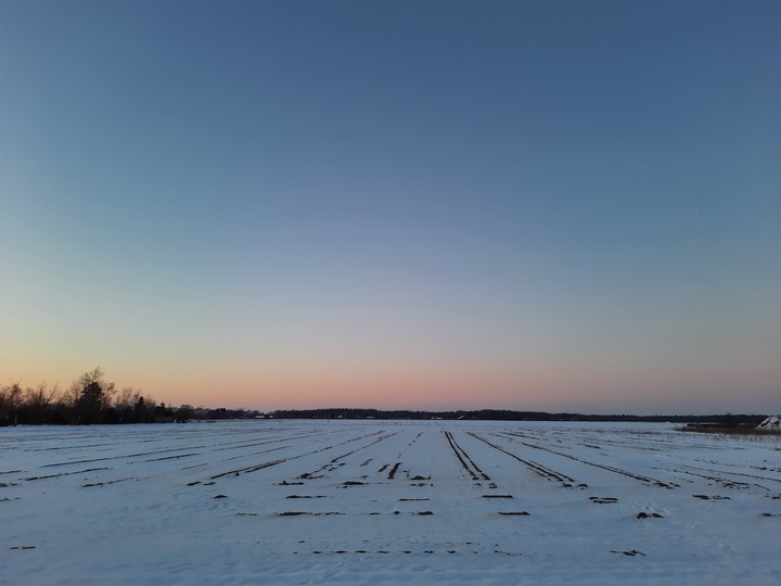 snow sky