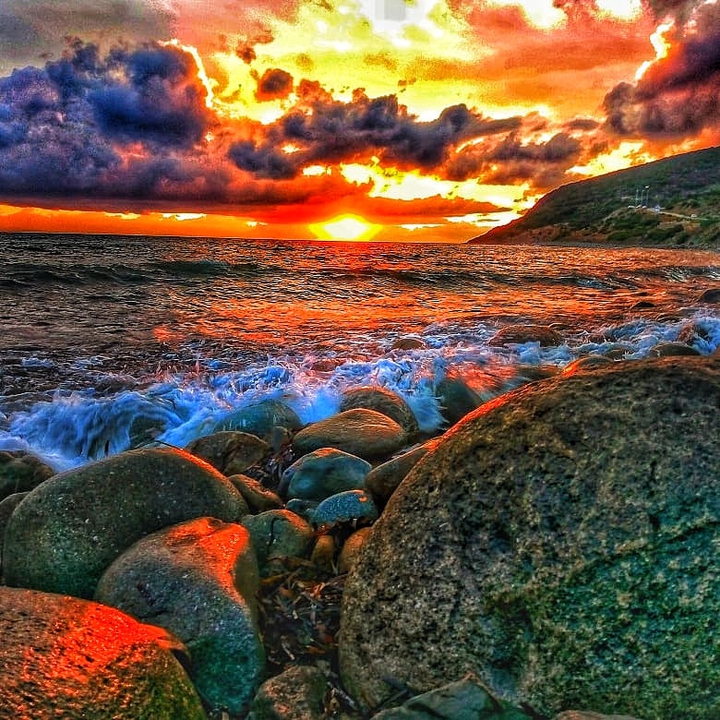 sky and  sea