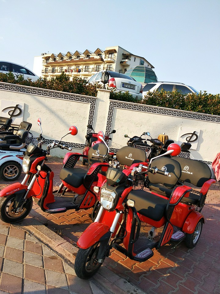 motorcycles