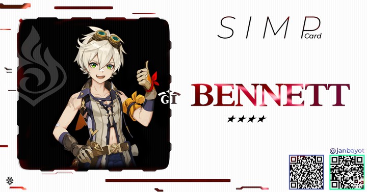 Genshin Impact / Bennett simp card