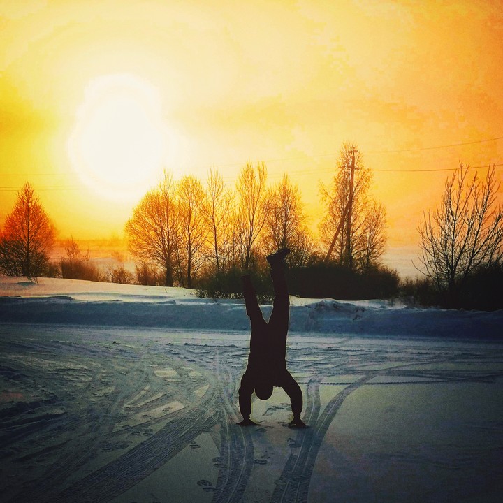 winter sunrise - 40c