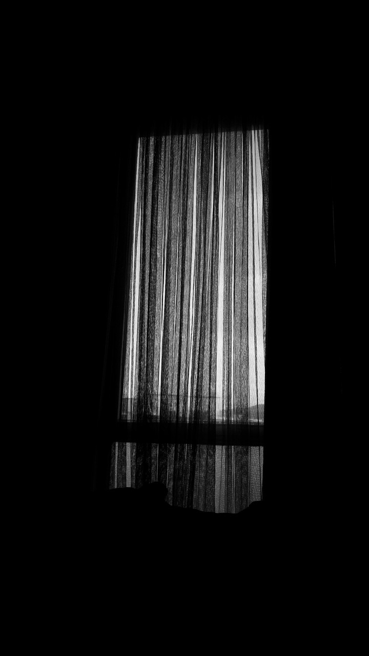 black and white