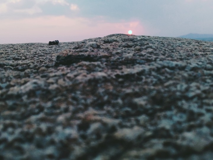 The sunset