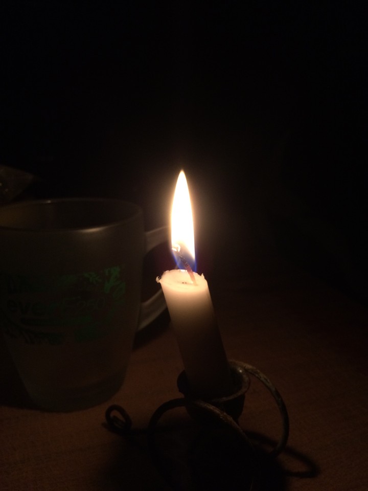 Candlelight.