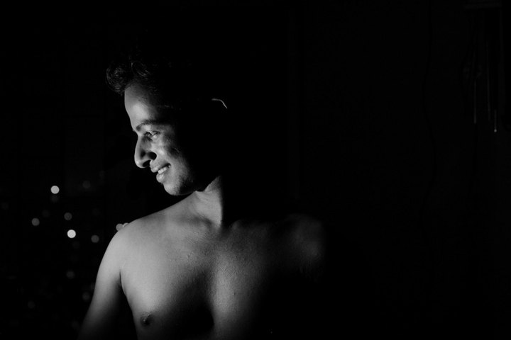 black & white........