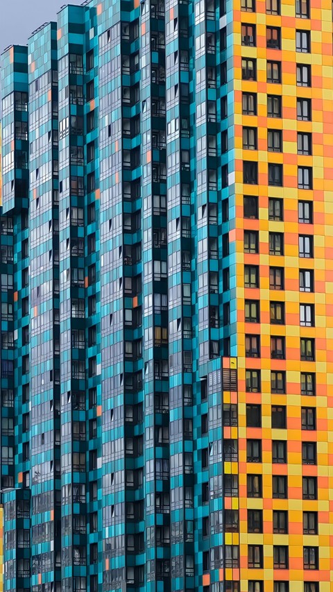sfondi Glass, metropolis