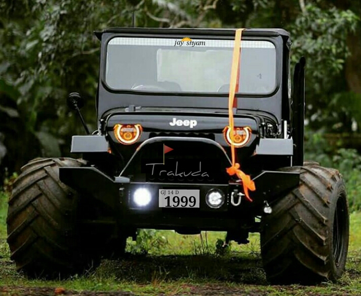 jeep and thar