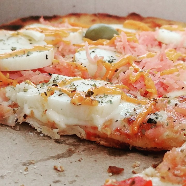 Pizza de palmitos